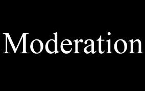 Moderation